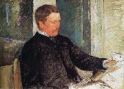 Mary Cassatt Artist-s brother oil on canvas